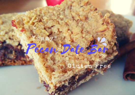 Pecan Date Bar