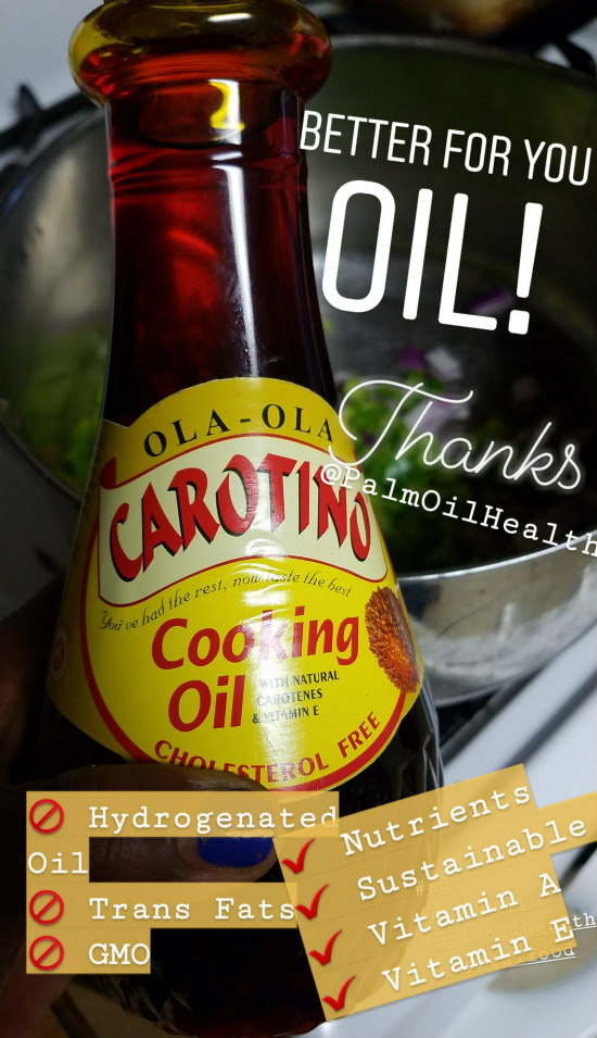 picture of cooking with palm oil and facts about palm oil